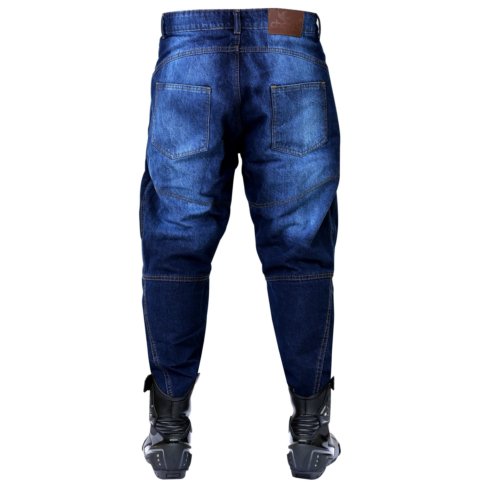 G4 NEW Motorbike Jeans Blue