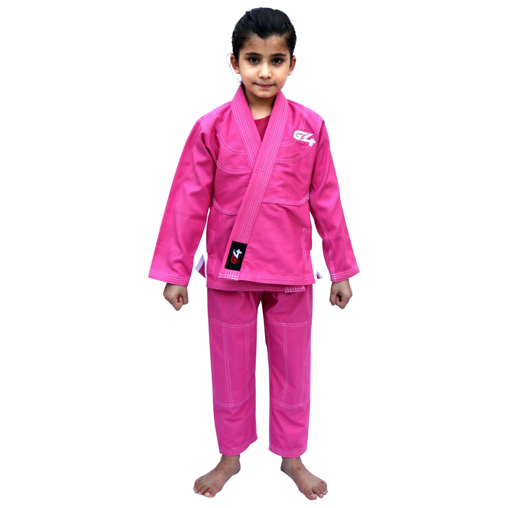 G4 New Kids Jiu Jitsu Suit Pink