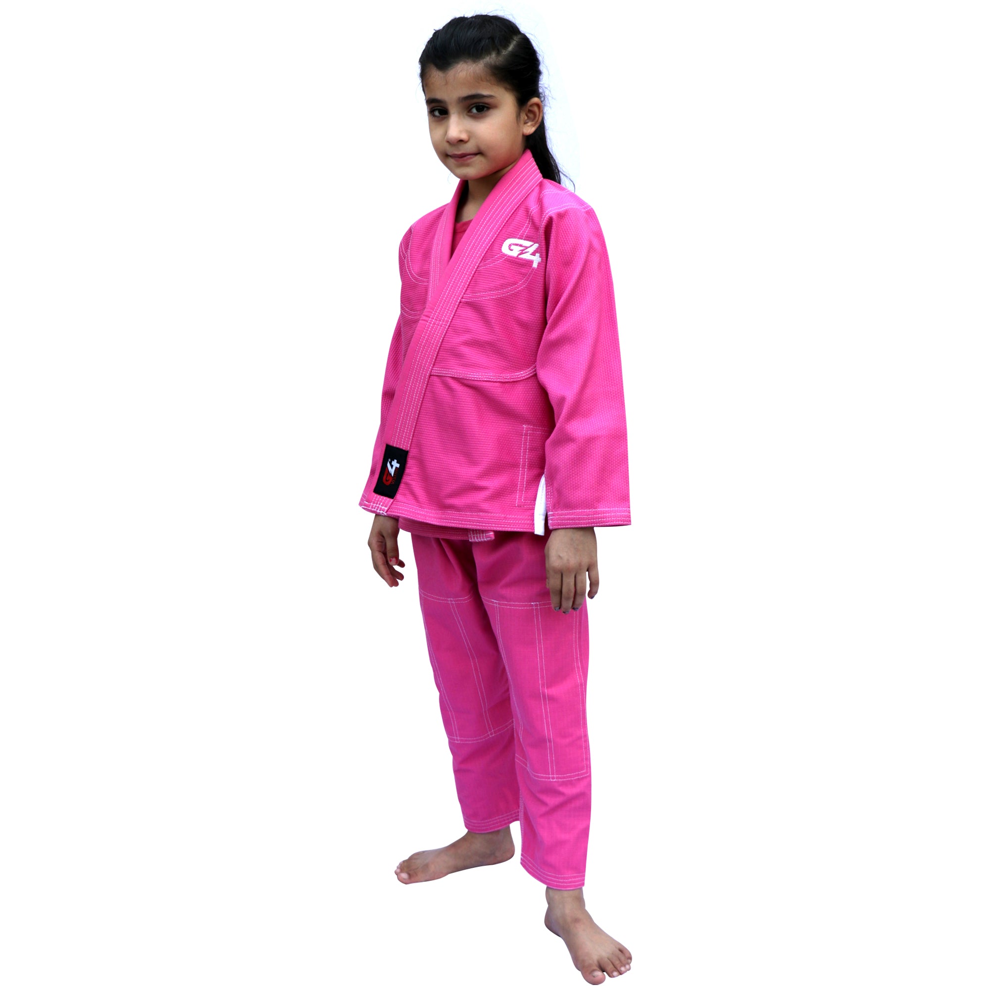 G4 New Kids Jiu Jitsu Suit Pink