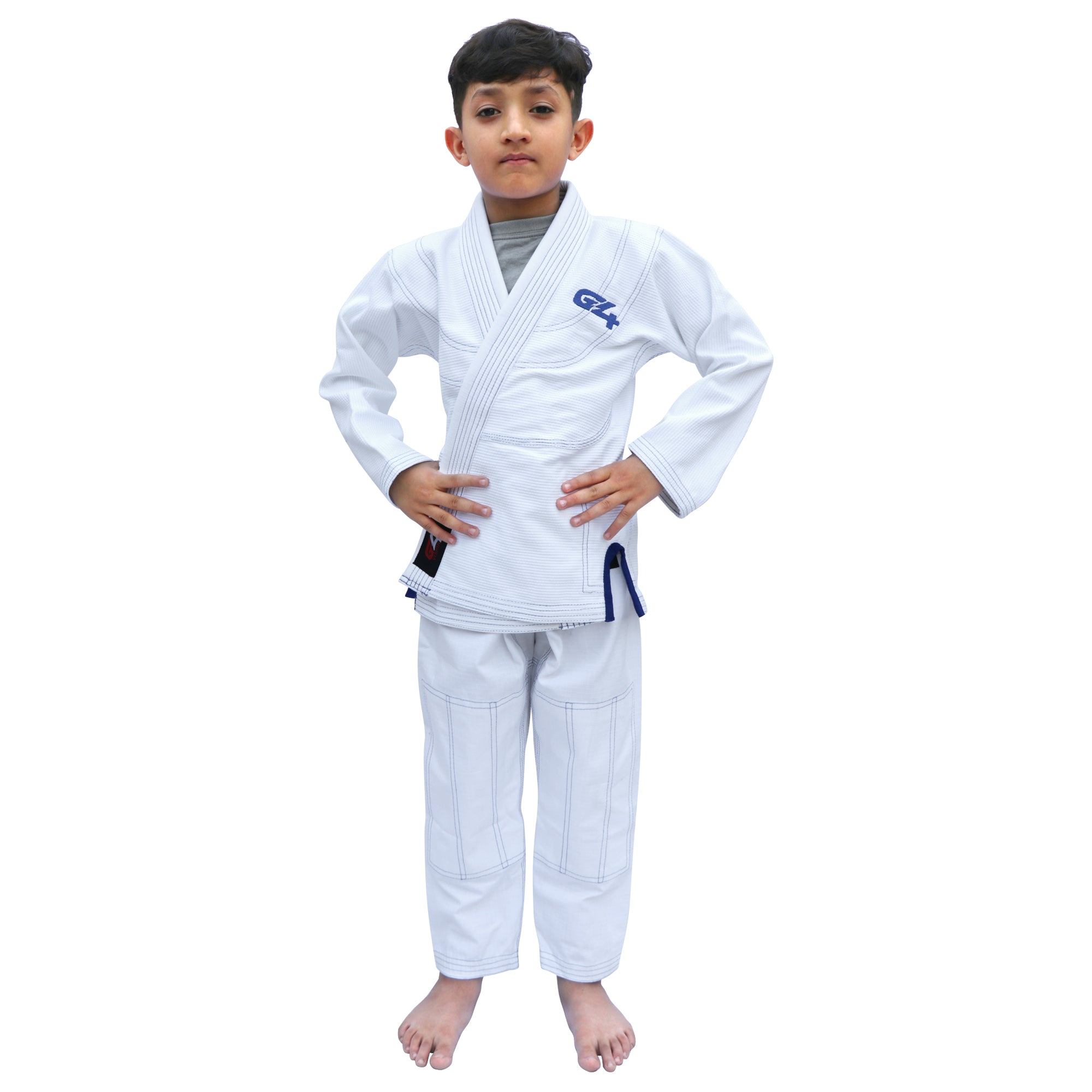 G4 New Kids Jiu Jitsu Suit White