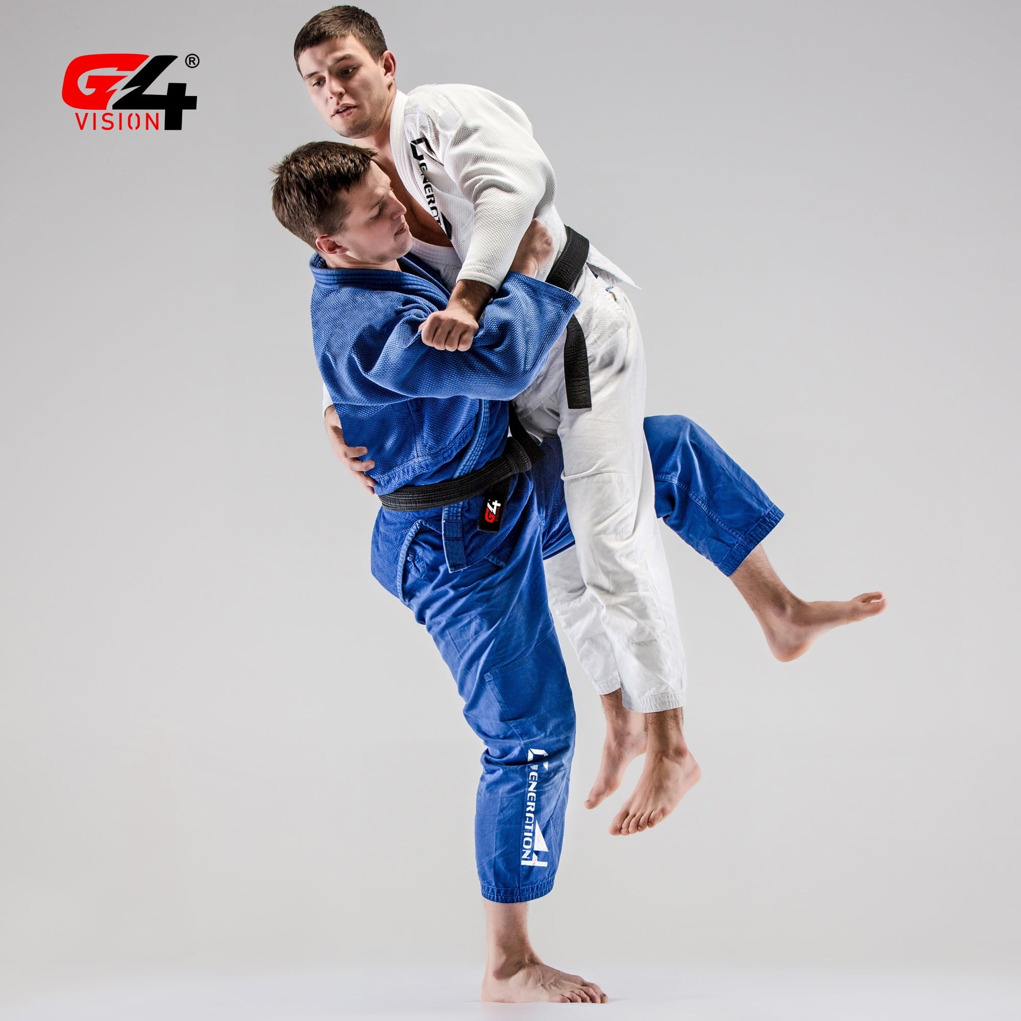 G4 New BJJ Gi Uniform Kimono Suit Blue