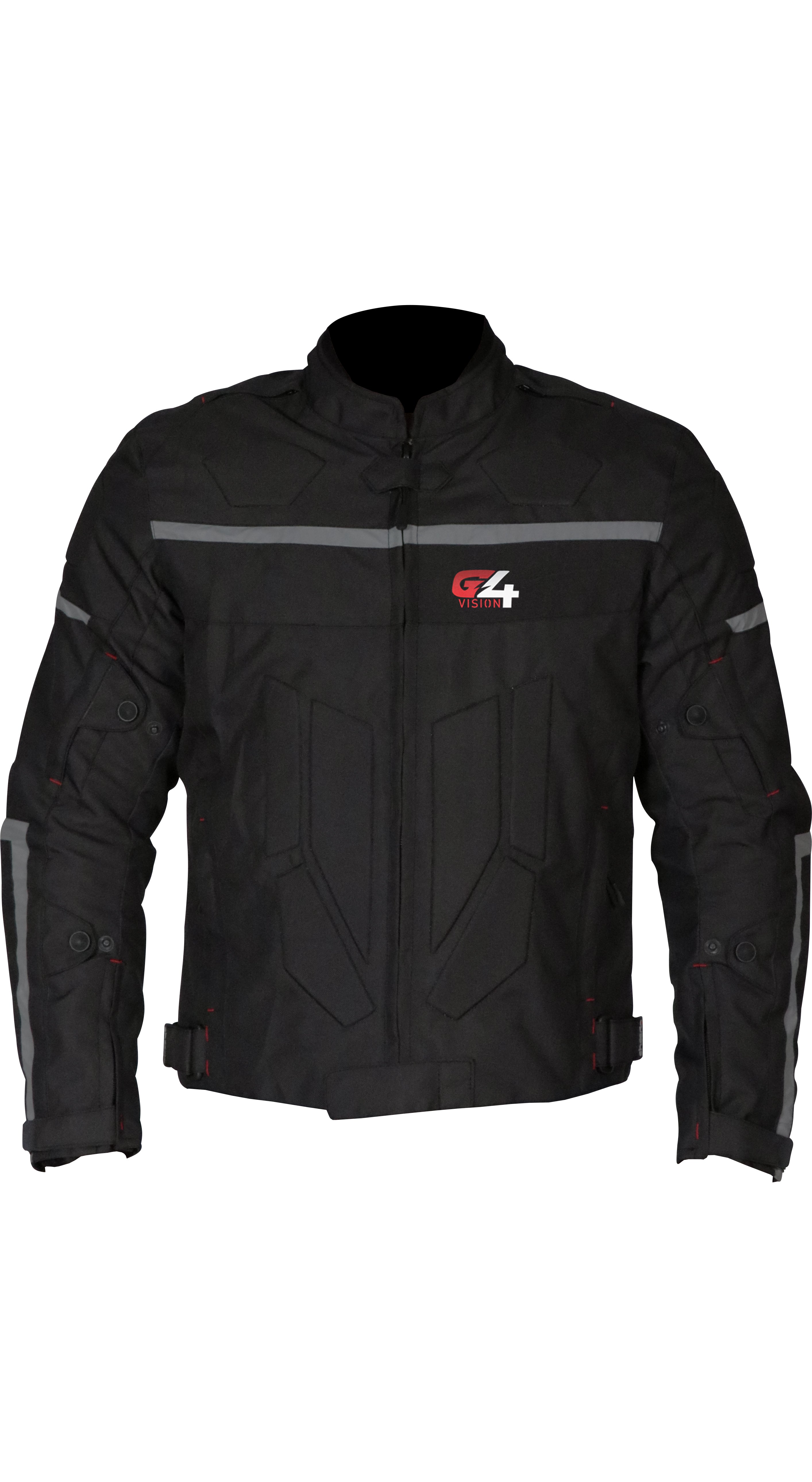 G4 Unique Cordura Motorcycle Jacket Black