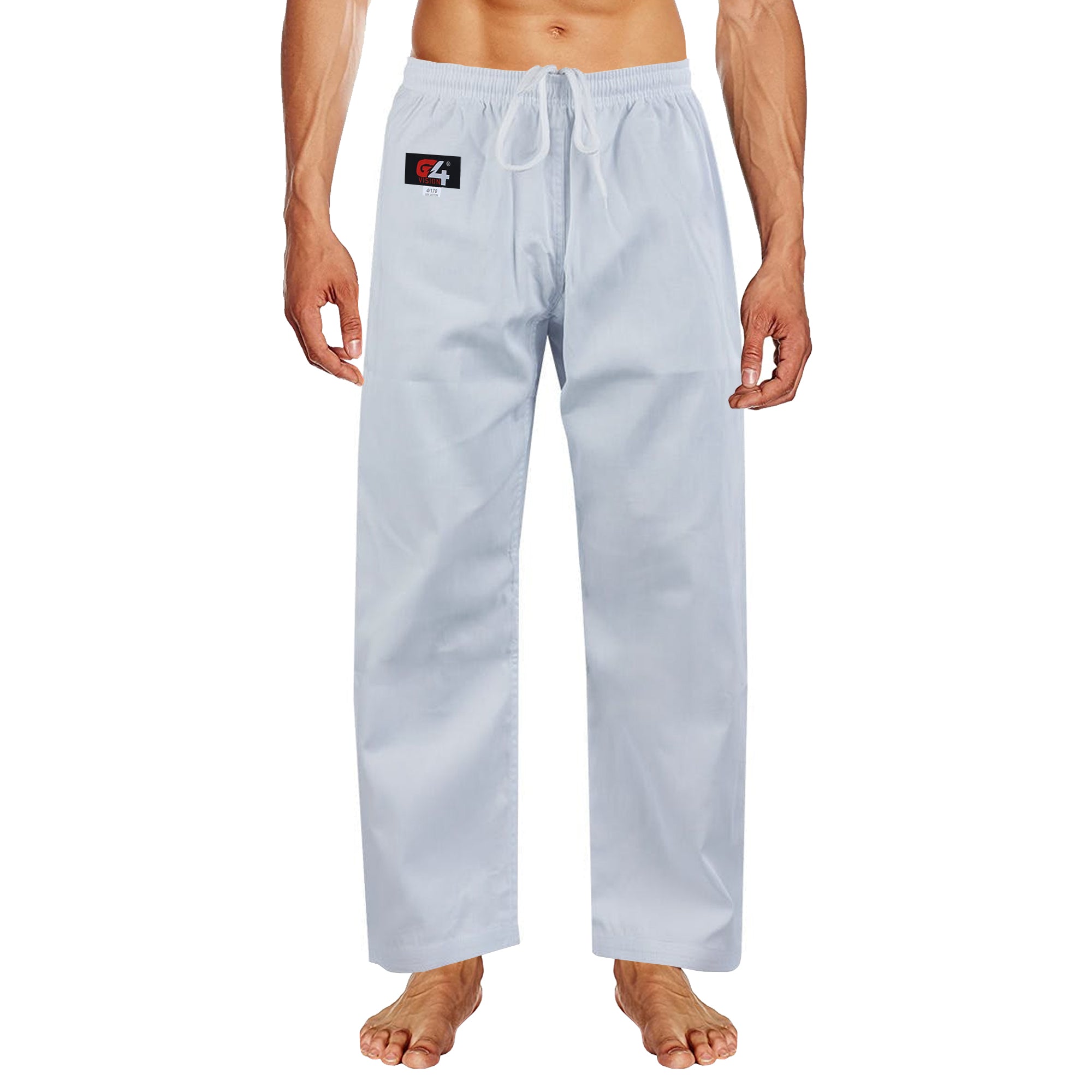 G4 VISION Adult Karate Trousers White