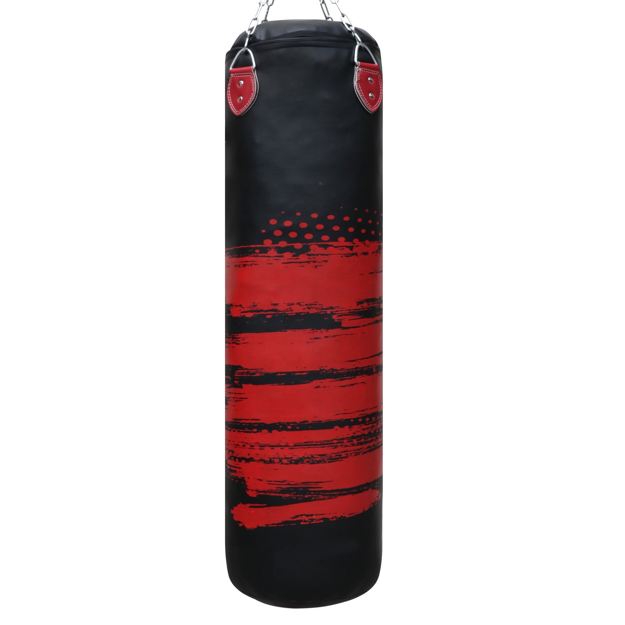 Artificial Leather Heavy Punch Bag Black/Red